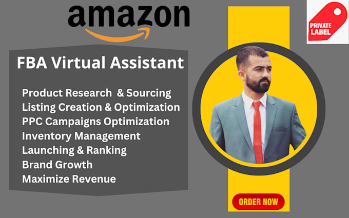 be amazon virtual assistant, amazon fba va, and amazon ppc expert