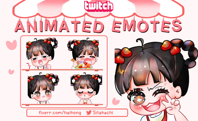 create animated emotes cheer twitch for streamers