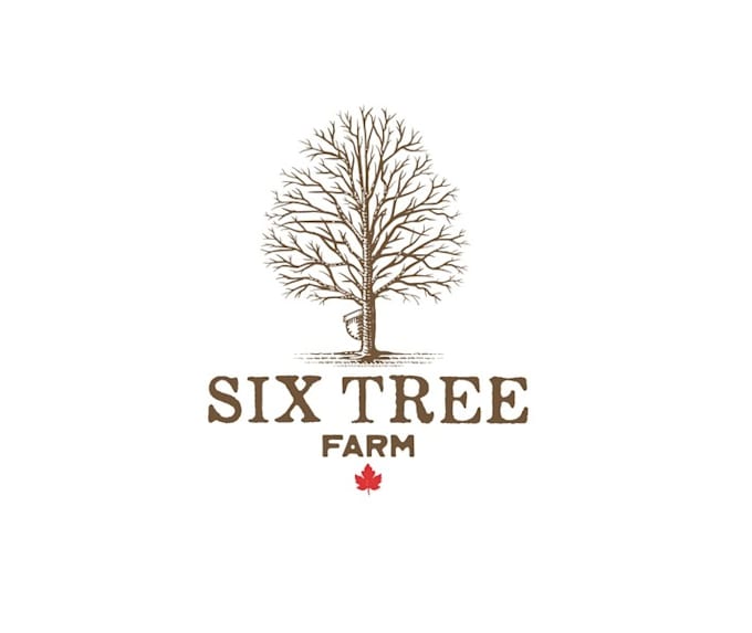 design original syrup farm logo