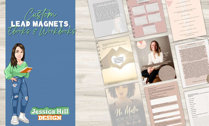 design a high quality lead magnet ebook or workbook