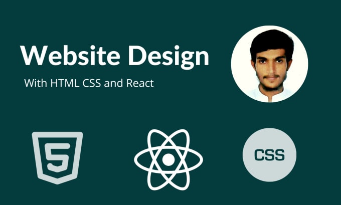 Create a website or single page application using react js by ...