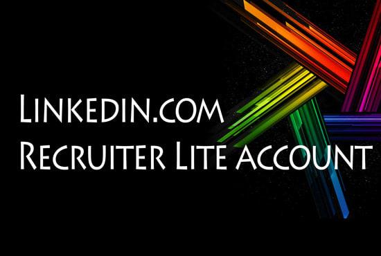 1 linkedin Recruiter Lite account