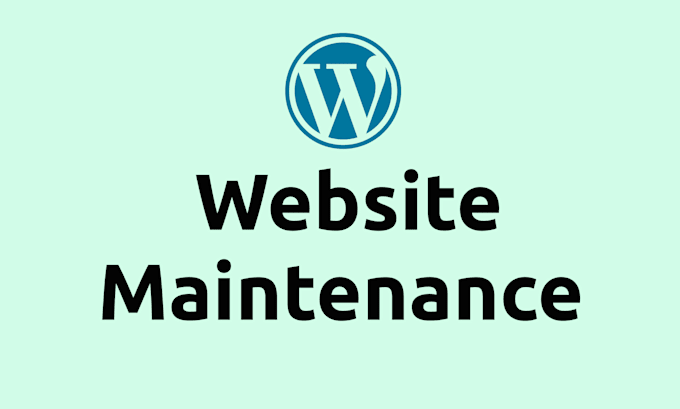 do wordpress website maintenance and wordpress support
