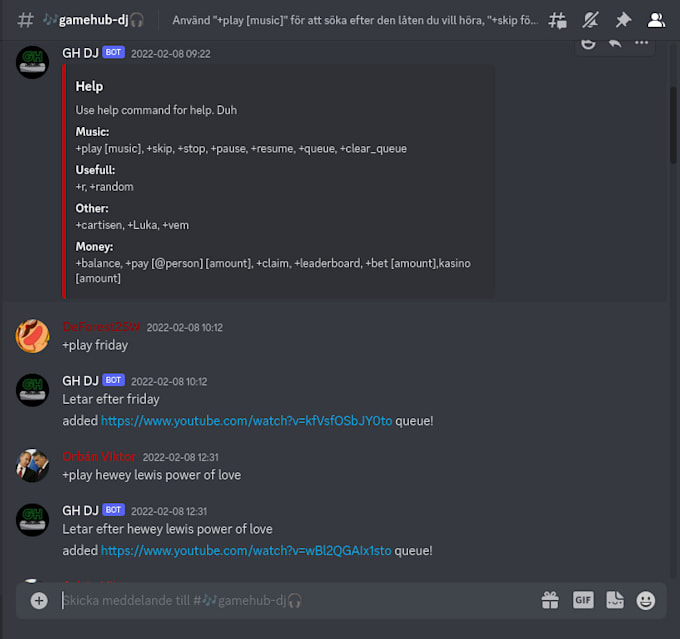Code an advanced discord bot for you by Noelsolomon14 | Fiverr