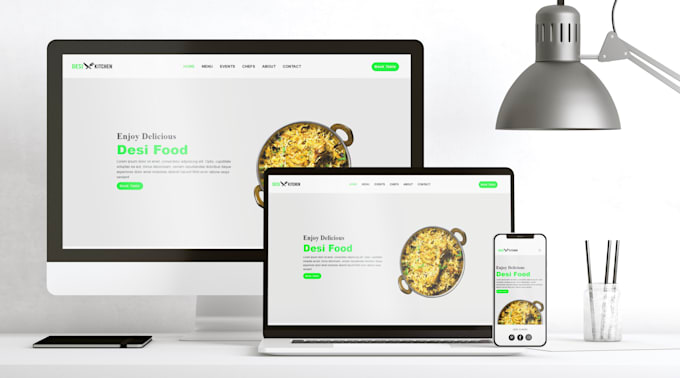 Be your front end web developer using html, css, javascript by ...
