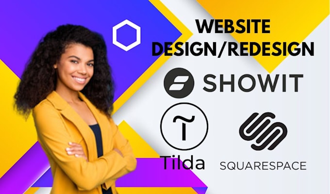 develop design redesign showit squarespace or tilda website