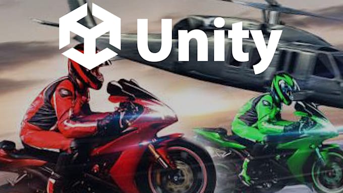 develop motorbike racing  game from scratch