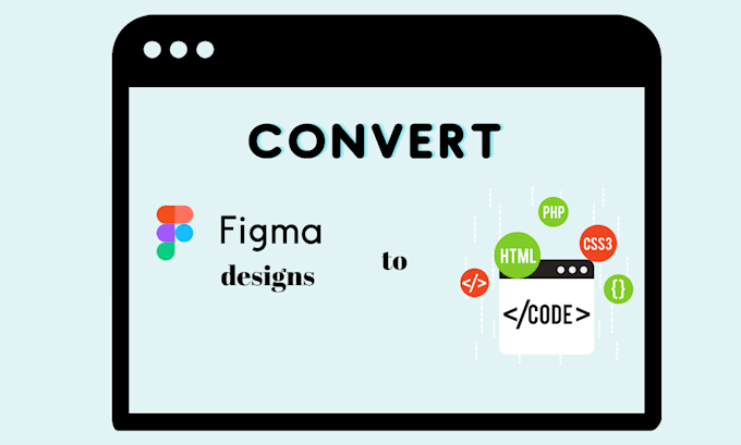 Convert your figma design to html css by E_pilier | Fiverr