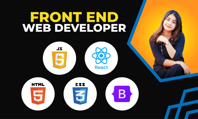 Be Your Front End Web Developer With Htmlcssjsreactbootstrap By Promethepro Fiverr