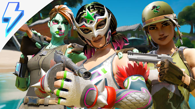 Create Best Quality 3d Fortnite Render Thumbnails By Mxbleuu Fiverr