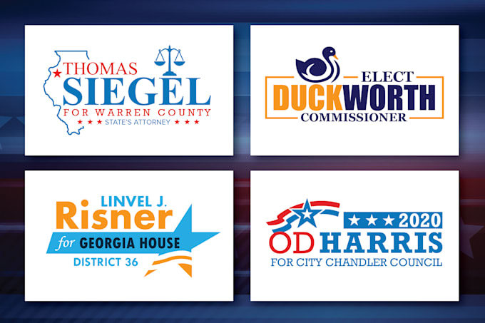 do political campaign logo for client