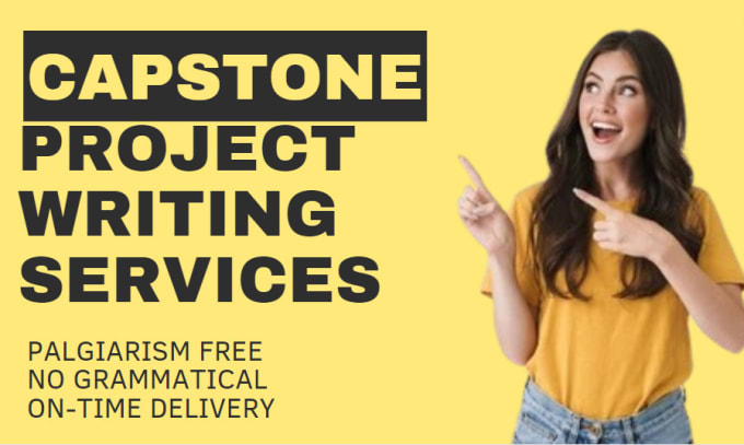 be your best quality capstone project expert on any topic