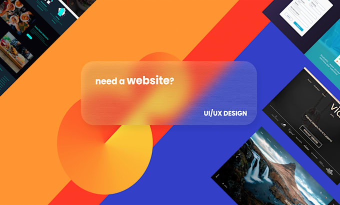 design your creative website editable in figma