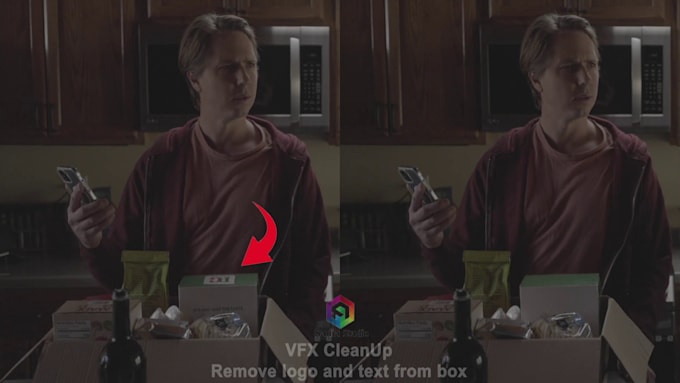 professional object removal, cleanup rotoscoping vfx