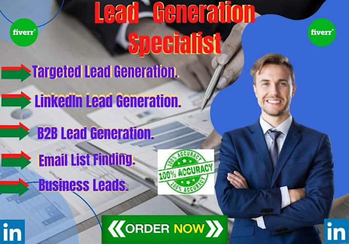 do lead generation, email finding and linkedin lead generation