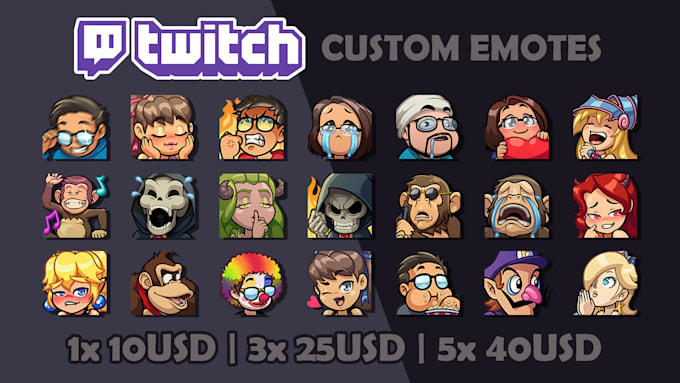create twitch custom emotes