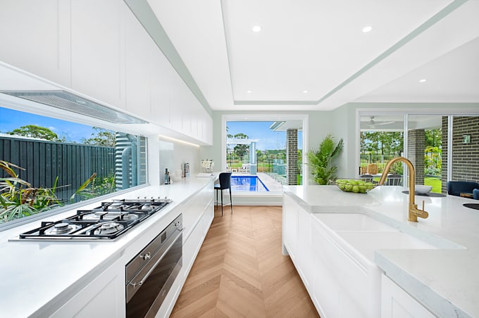 do real estate photo editing hdr, flambient
