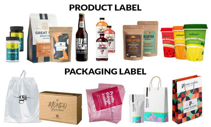 Create Product Label, Box Design And Product Packaging