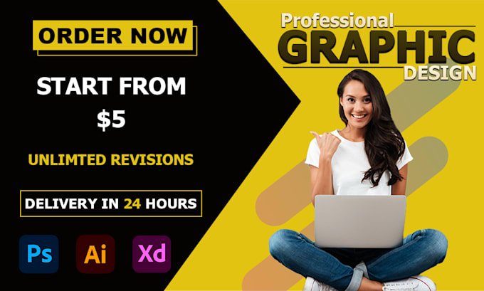design creative flyer design, logo design, business card