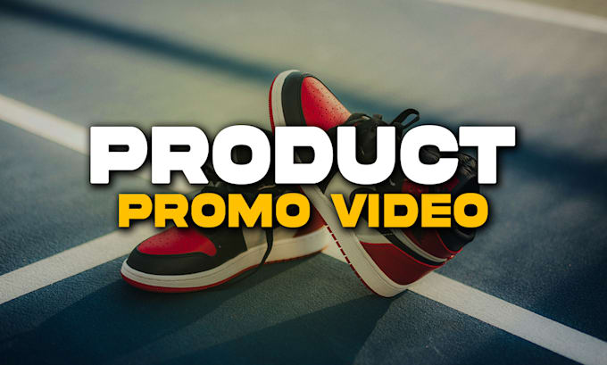 create product promo video sneakers, shoes