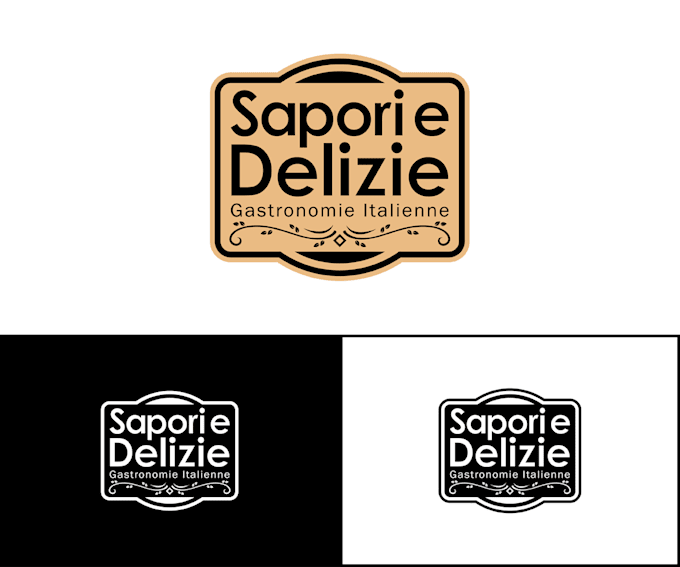 create a fast food and restaurant logo for you