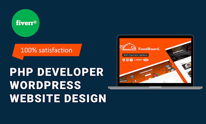 Develop and design php website or web applications by Techhaze | Fiverr