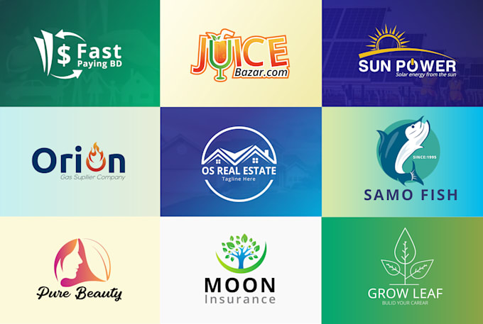 do a custom minimalist business logo design