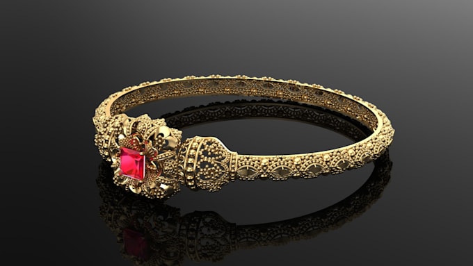 make custom 3d jewelry design for 3d printing