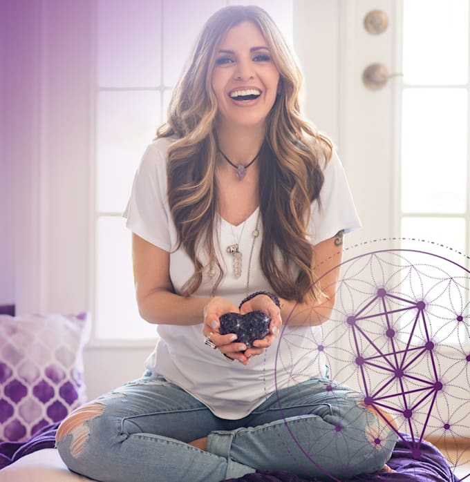 perform distant crystal healing for wellness