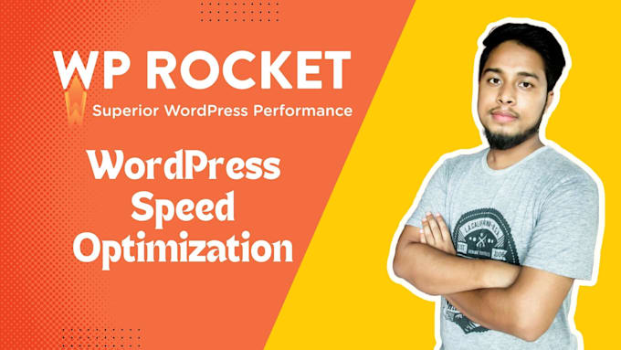 wordpress speed optimization with wp rocket within 1 hour