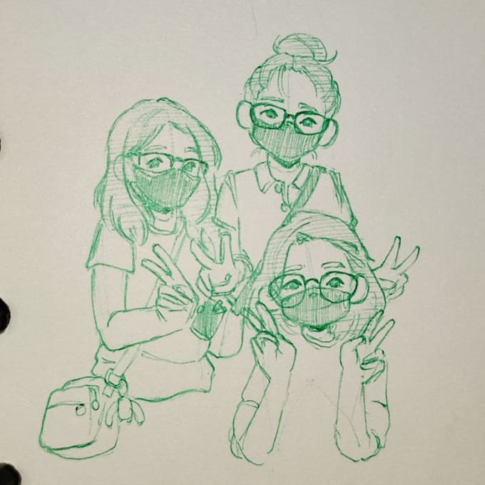draw fanart and ocs in my artstyle