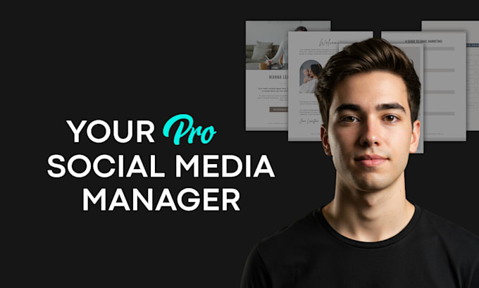 be your social media manager and content creator