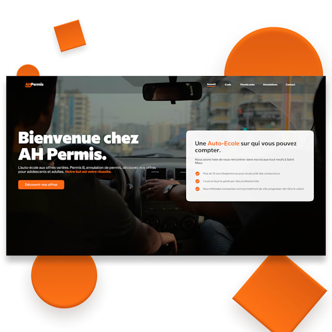 Create a professional unique ui ux design for your website by Theo_hyx ...