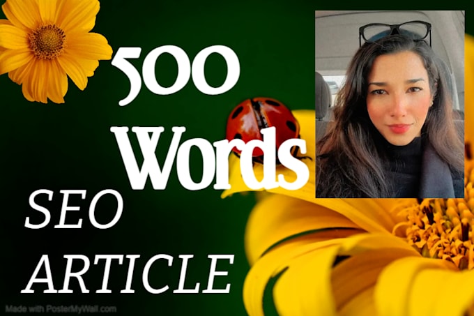 write SEO optimized blog posts for your website