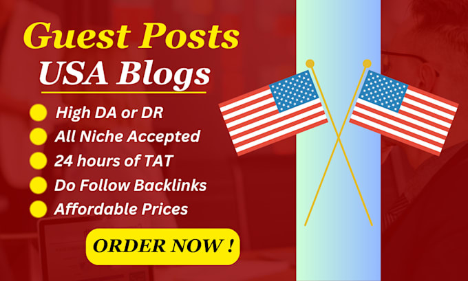 publish USA guest posts with do follow backlinks