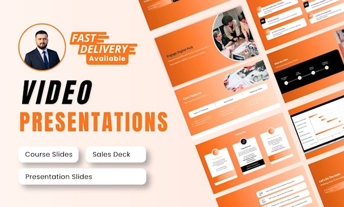 create video presentation of slides using voice over