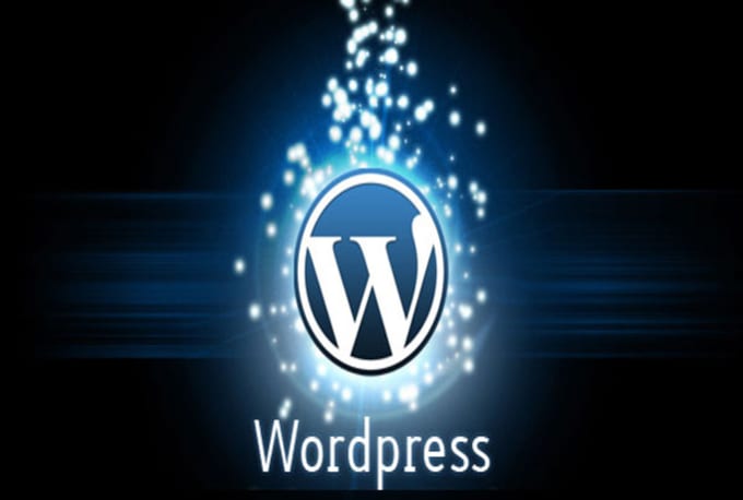 install your wordpress template and edit it