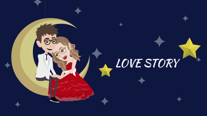Create romantic love story, animated wedding invitation, and music video by  Sara_animation1 | Fiverr