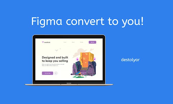 converting figma to html