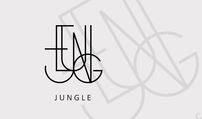 design a unique minimalist name logo