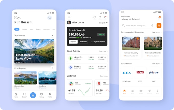 design creative mobile and web apps uiux design