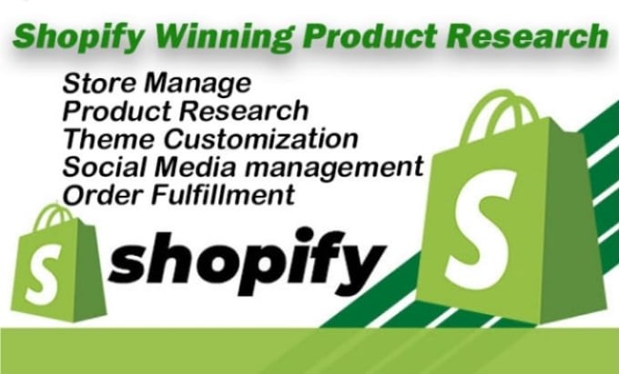 Hire a freelancer to manage shopify store, find shopify winning product as a shopify expert