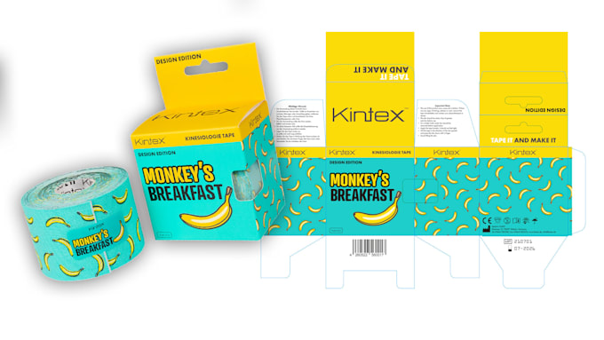 create a professional, basic packaging design