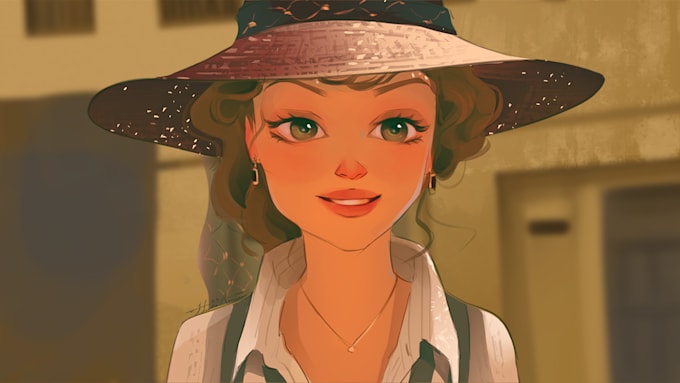 design 2d character for games, comic, or animation