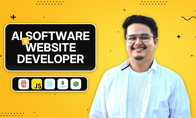be your full stack developer for ai website development, custom website develop