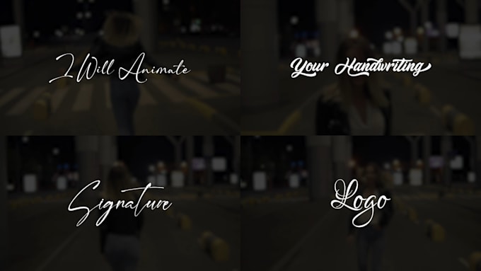 animate your lettering, logo, handwriting or signature for yt intro
