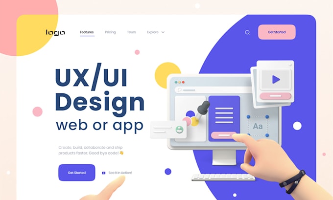 do mobile app and web ui ux design