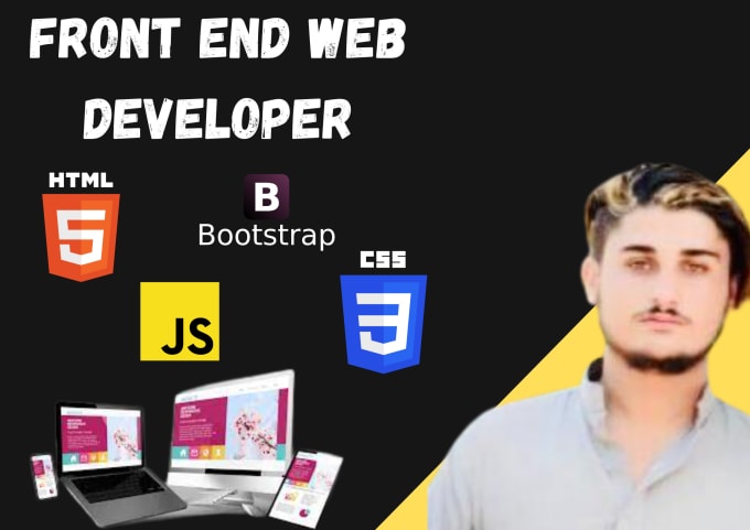Be your front end web developer, html css bootstrap by Budigital | Fiverr