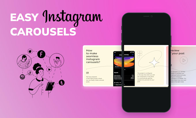 Design unique instagram carousel using canva pro by Hariganesh_rt | Fiverr