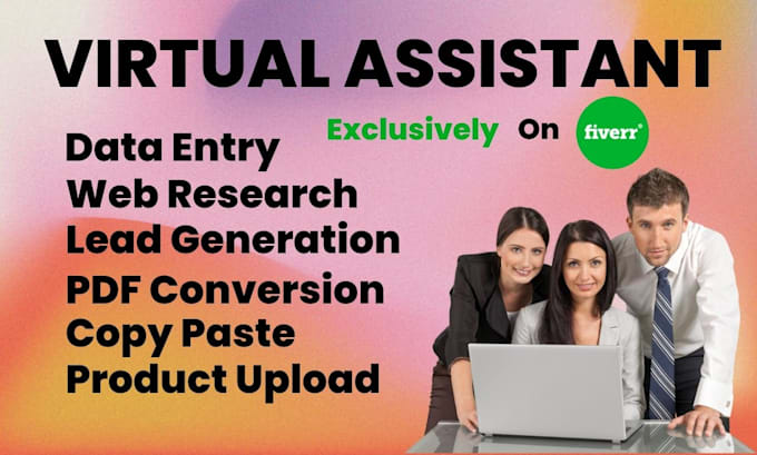 be your reliable personal long term virtual assistant for data entry